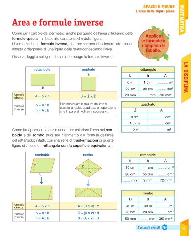 Page 99 - LA VOCE DELLA TERRA PIÙ 5_MATEMATICA